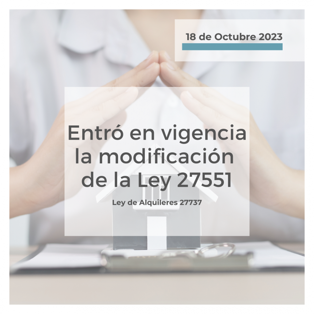 LEY DE ALQUILERES - REFORMA 2023