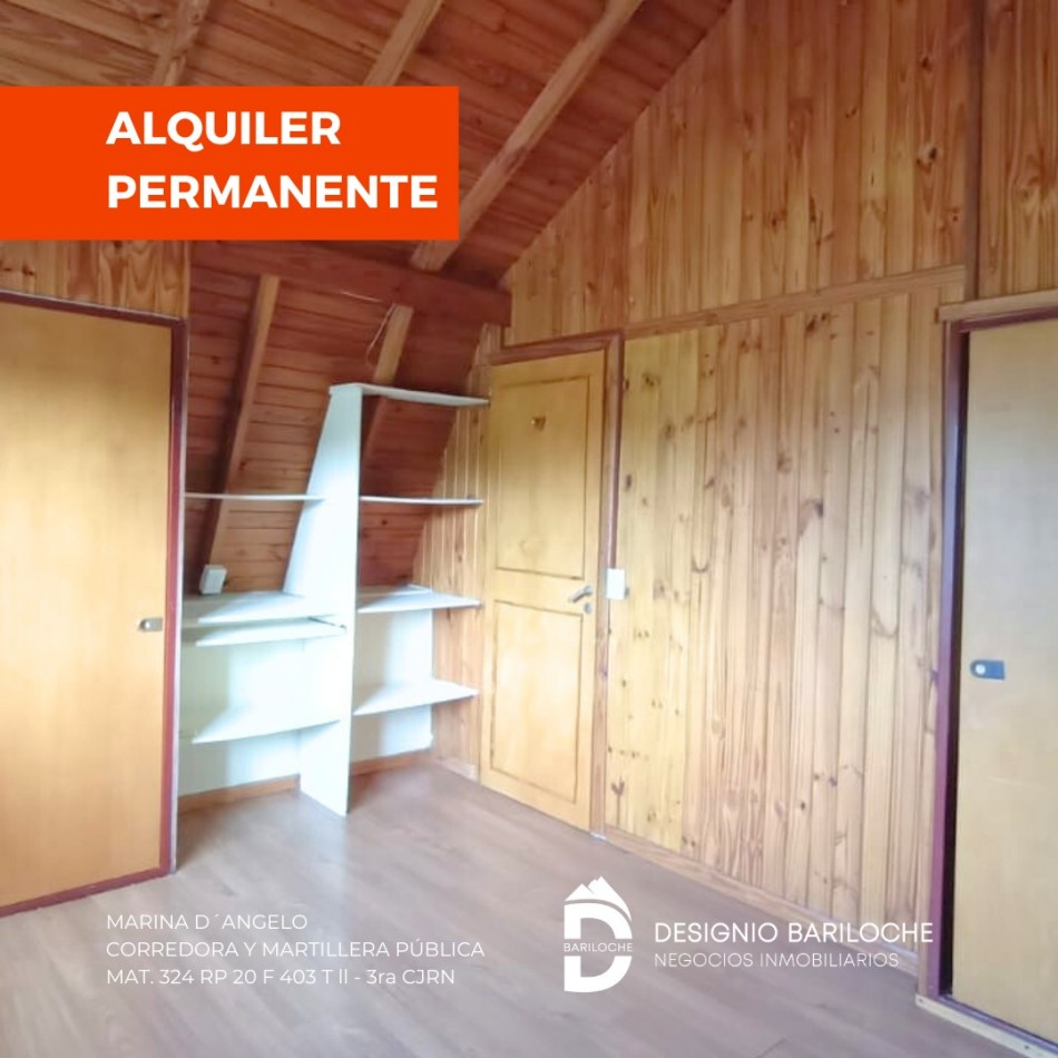 Casa en alquiler permanente - Bariloche 