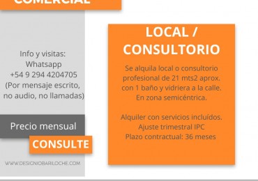 Local / oficina en alquiler